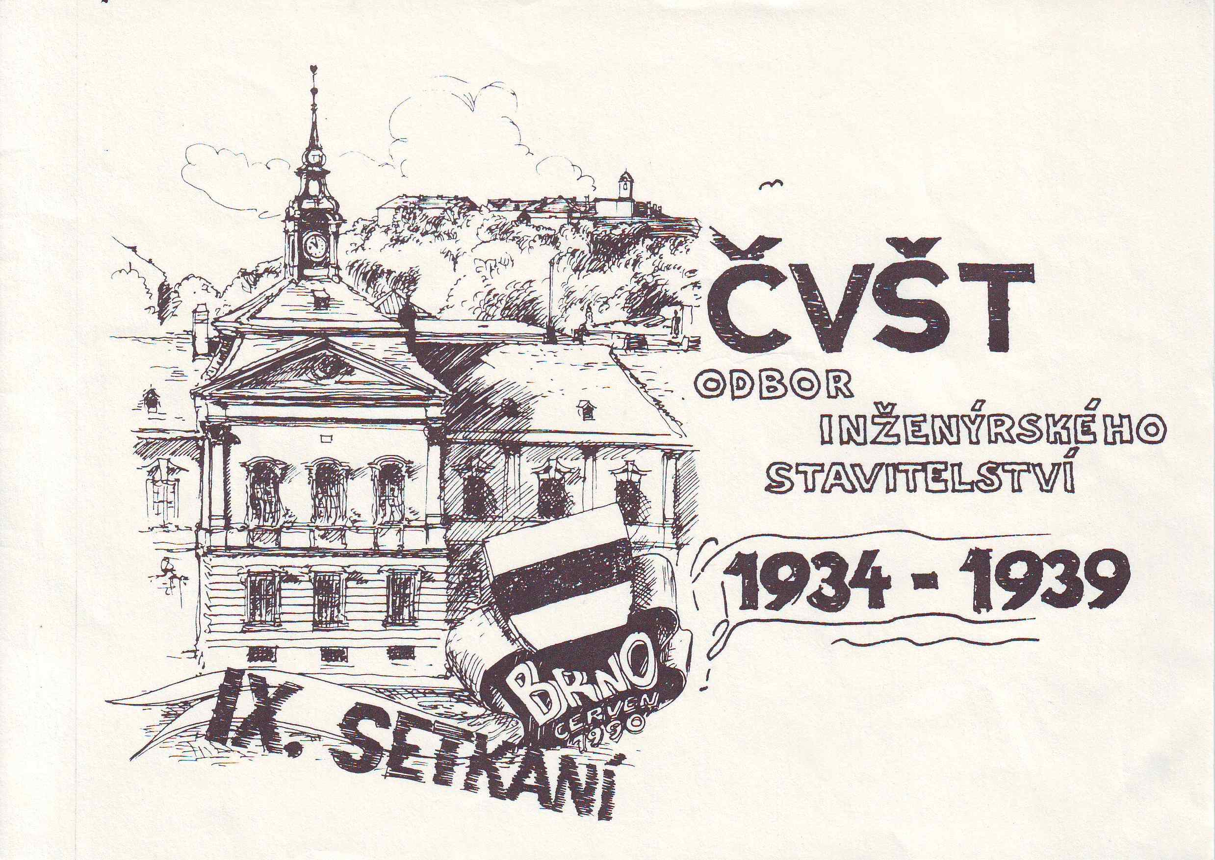 1990 IX. setkání ČVŠT-pozvánka