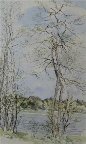 1990 - Začíná jaro u rybníka