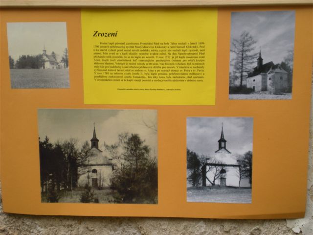 13 panel o historii Svaté Anny
